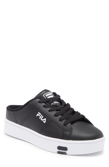 Fila Redmond Mule Sneaker In Black/white