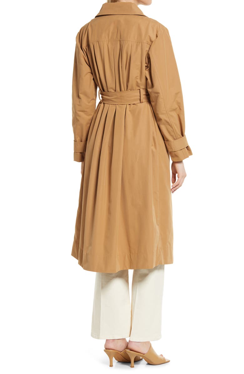 Nordstrom Women's Pleated Back Trench Coat | Nordstrom