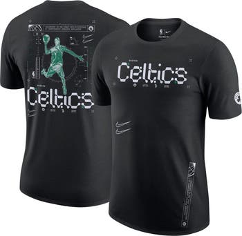 Nike Men's Boston Celtics Green Practice Long Sleeve T-Shirt, Large