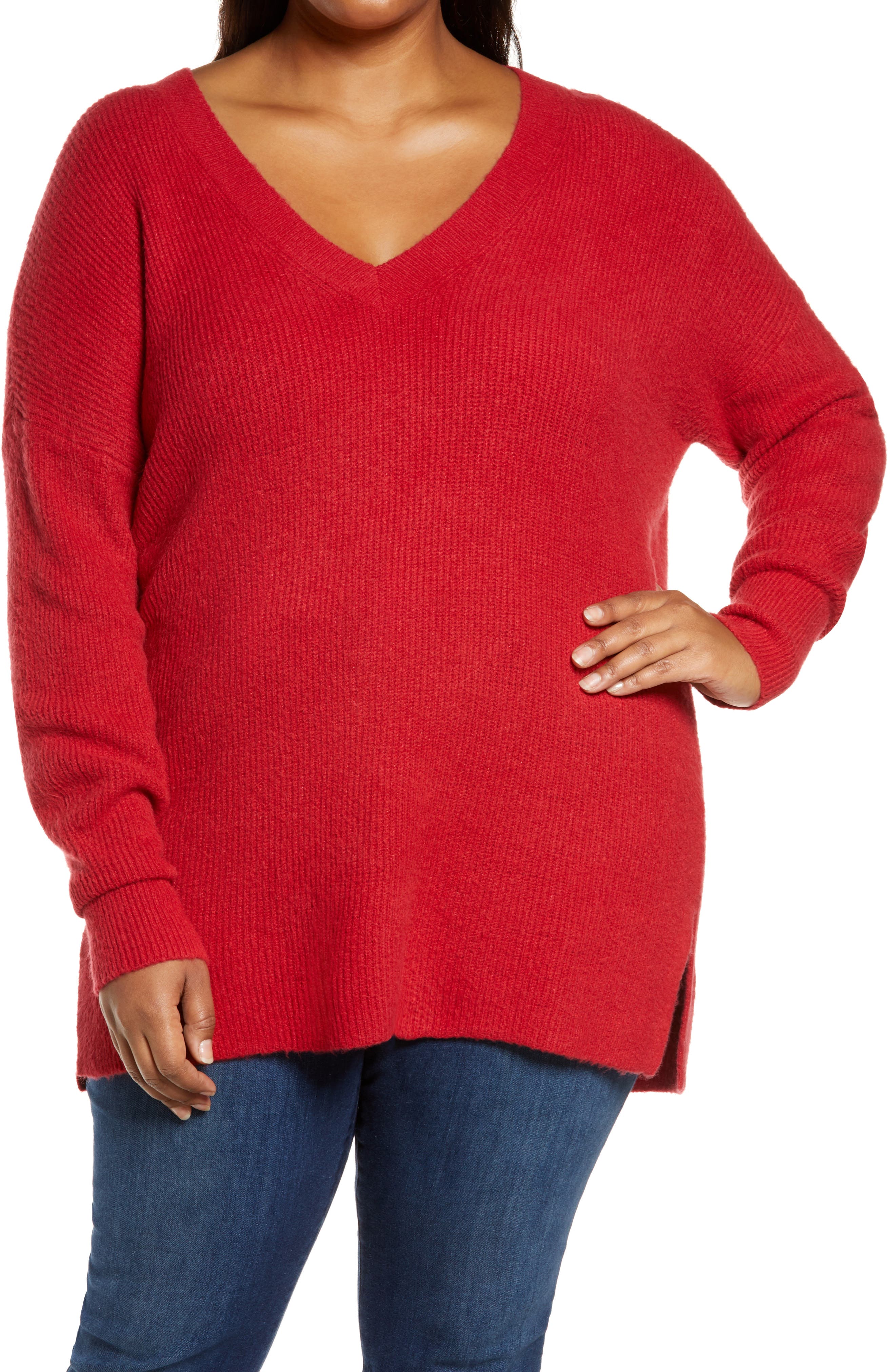 halogen tunic sweater