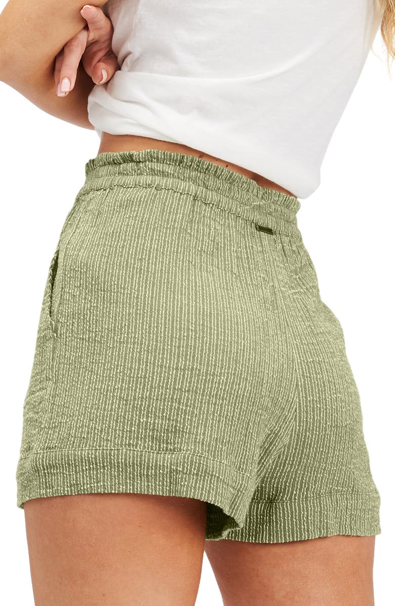 BILLABONG Perfect Day Cotton Shorts, Main, color, AVOCADO
