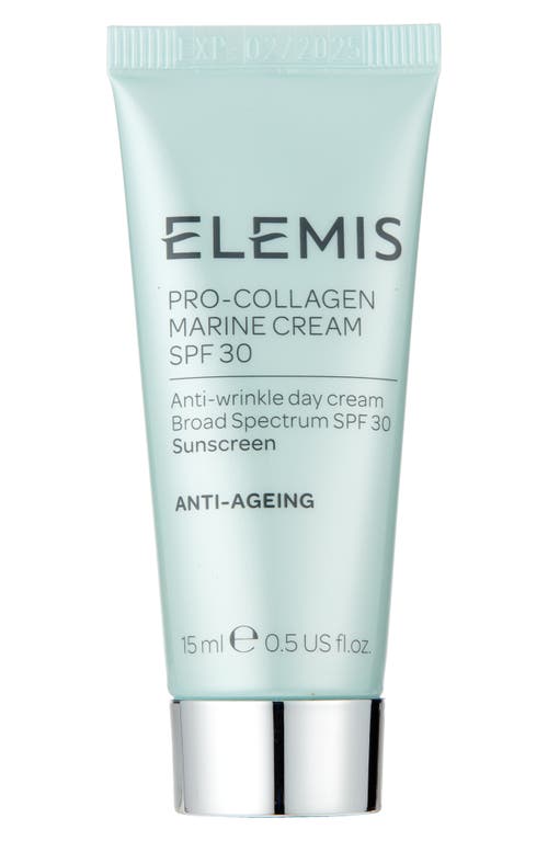 Elemis Pro-Collagen Marine Cream SPF 30 in 0.5Oz Tube at Nordstrom, Size 0.5 Oz