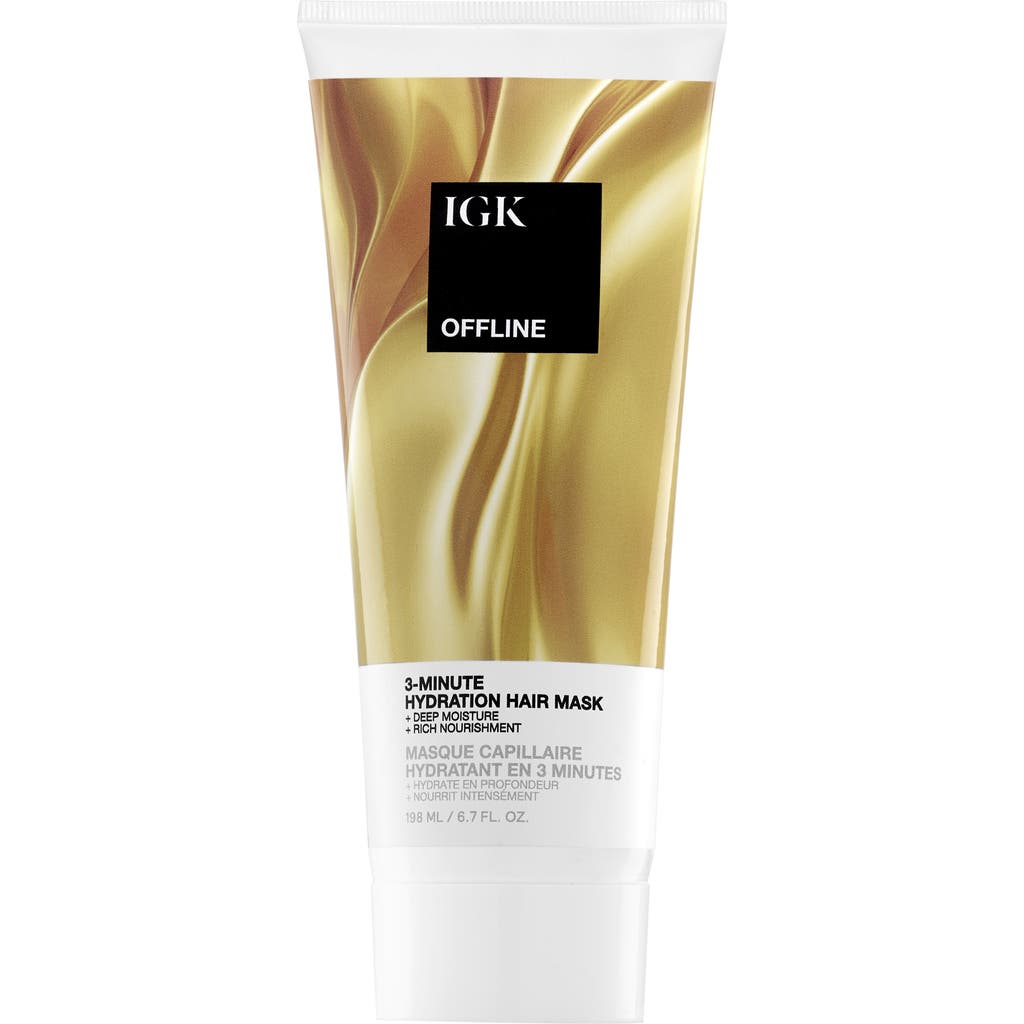 Igk Offline 3 Minute Hydration Hair Mask 198ml In No Color