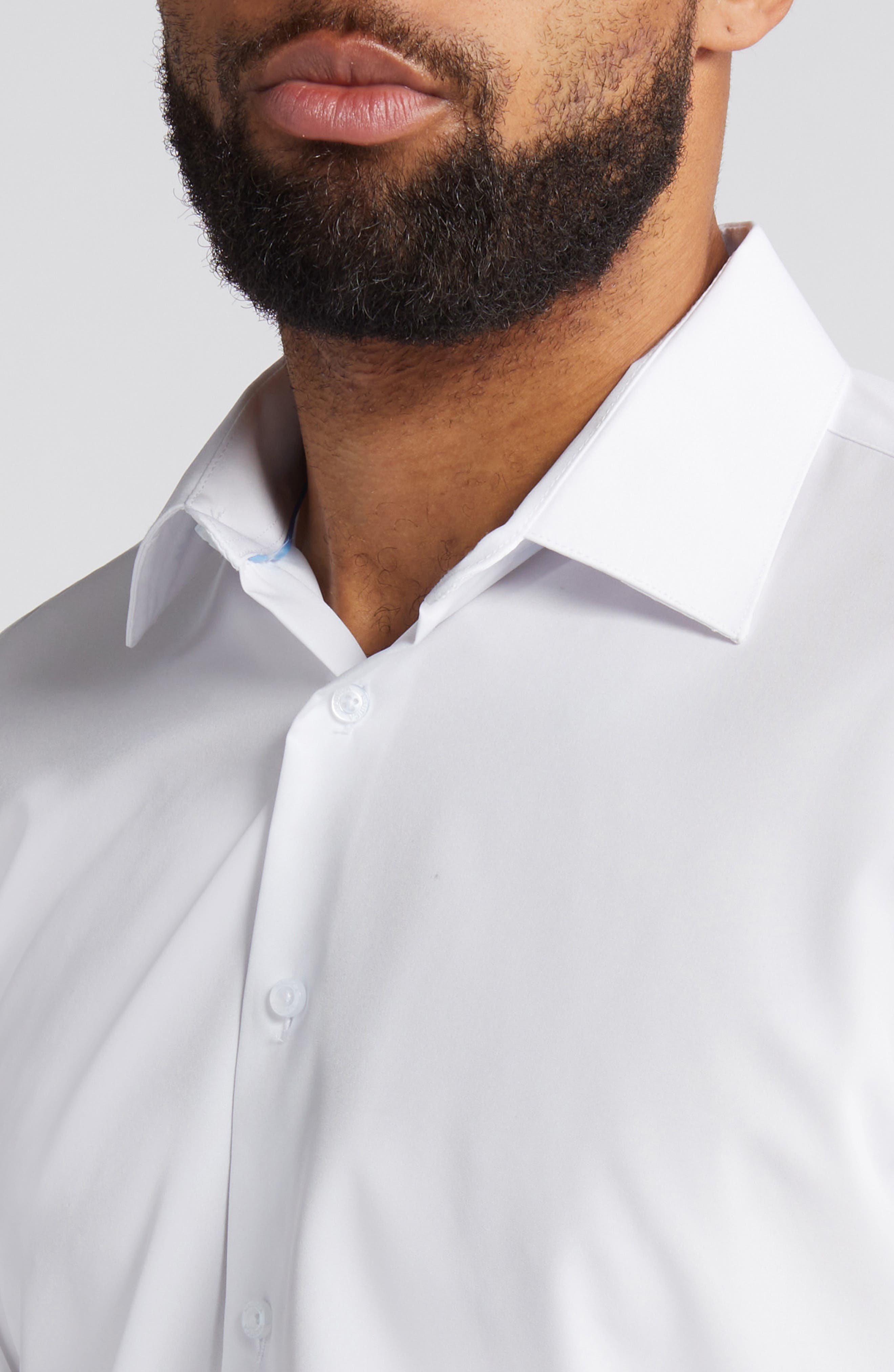 Nautica Slim Fit Solid Dress Shirt Nordstromrack