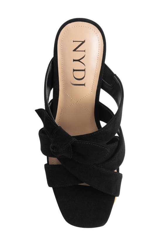 Nydj Loreri Slide Sandal In Black