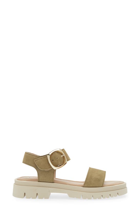 Shop Cordani Alessia Sandal In Crosta Khaki