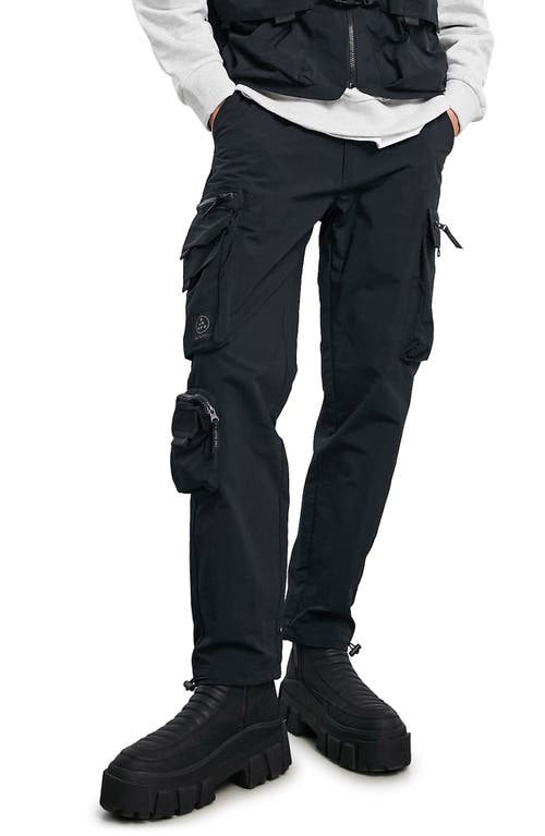 Topman Men's Skinny Cargo Trousers in Light Grey