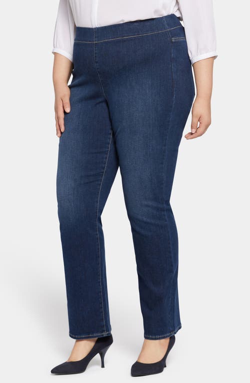Nydj Plus Pull-on Cooper Straight Jean In Wonderland