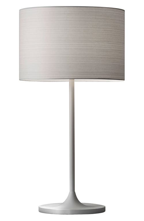 ADESSO LIGHTING Oslo Table Lamp in White at Nordstrom
