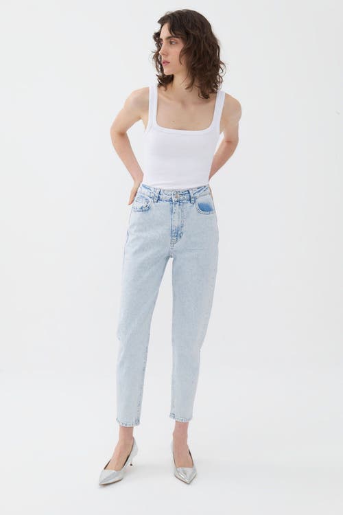 NOCTURNE NOCTURNE HIGH-WAISTED JEANS 