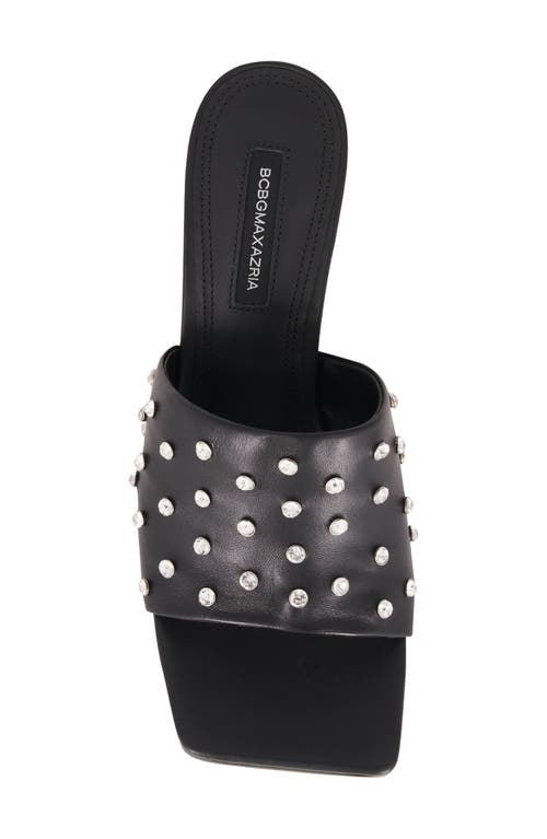 Bcbgmaxazria Porsha Slide Sandal In Black