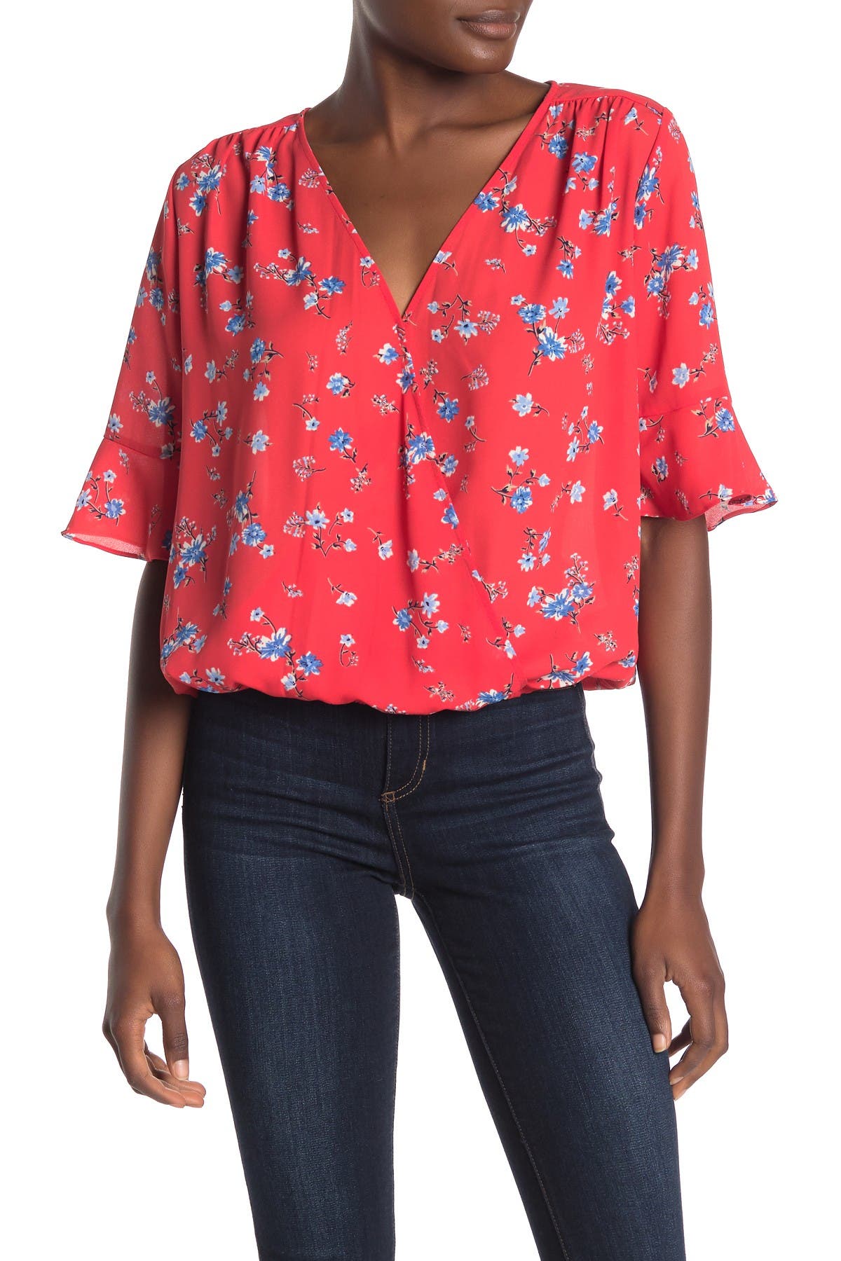 bubble hem blouses