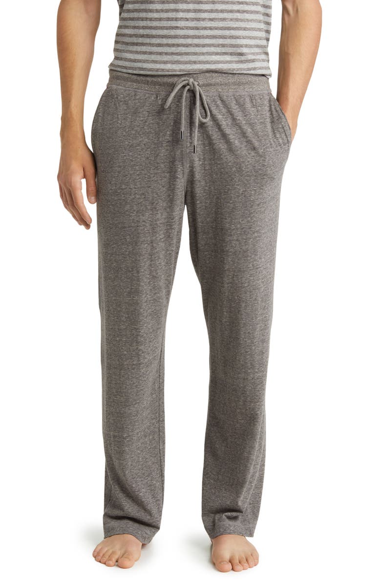 Daniel Buchler Heathered Recycled Cotton Blend Pajama Pants | Nordstrom
