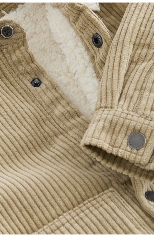 NEXT NEXT KIDS' CORDUROY HIGH PILE FLEECE LINED SHACKET