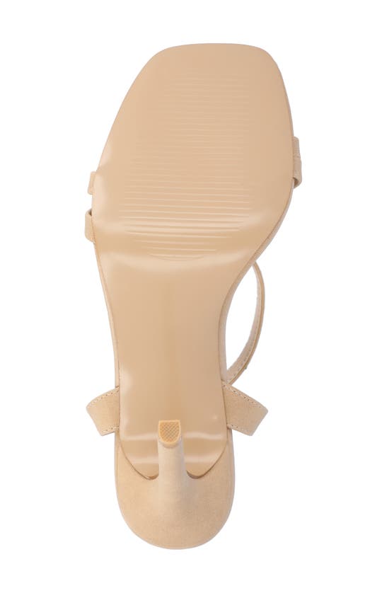 Shop Journee Collection Yevva Ankle Strap Stiletto Sandal In Tan
