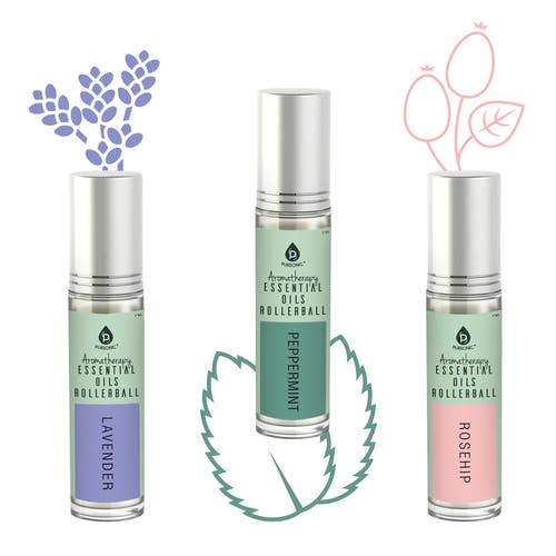 Shop Pursonic Aromatherapy Essential Oil Rollerballs In Multicolor