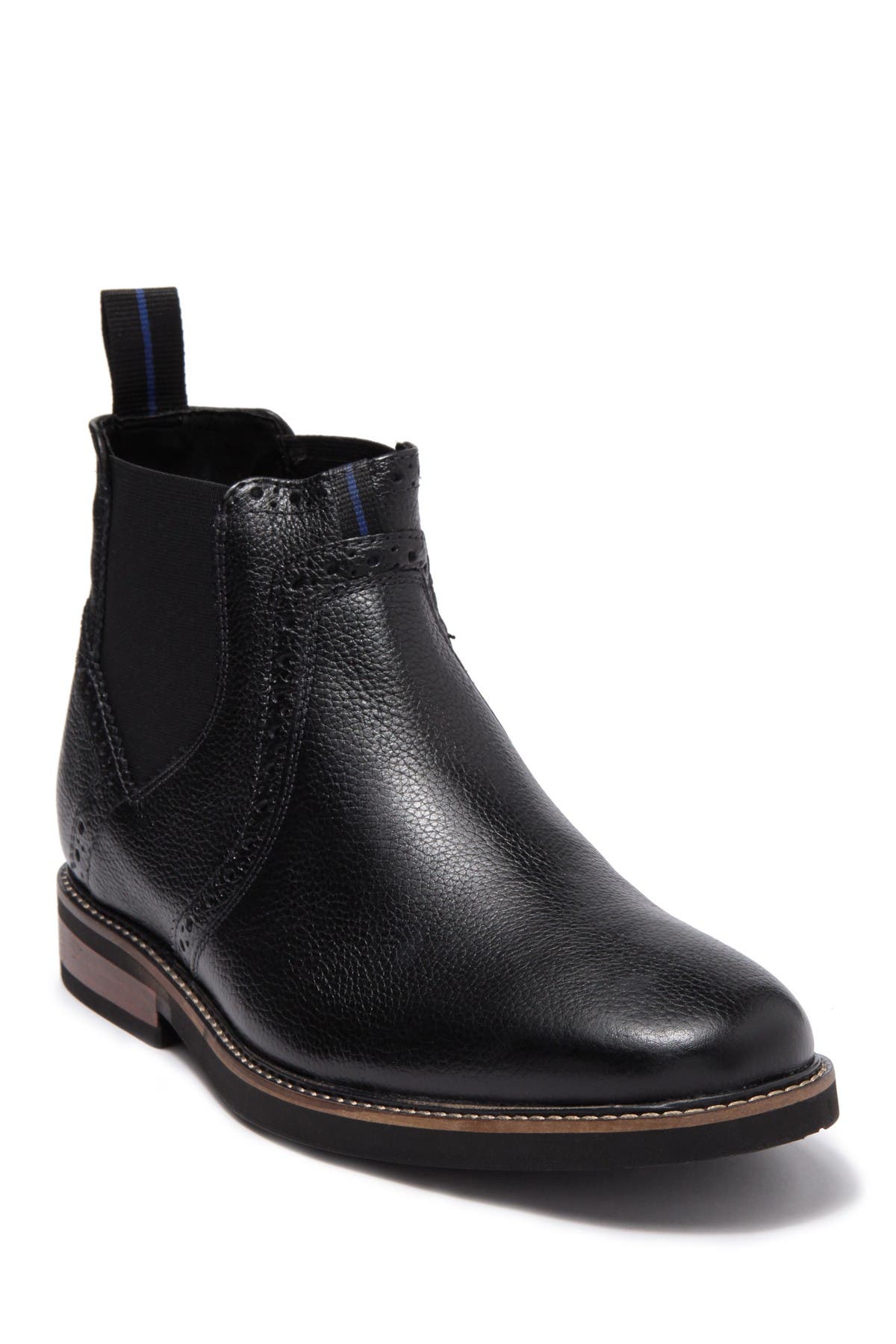 Otis Leather Plain Toe Chelsea Boot 