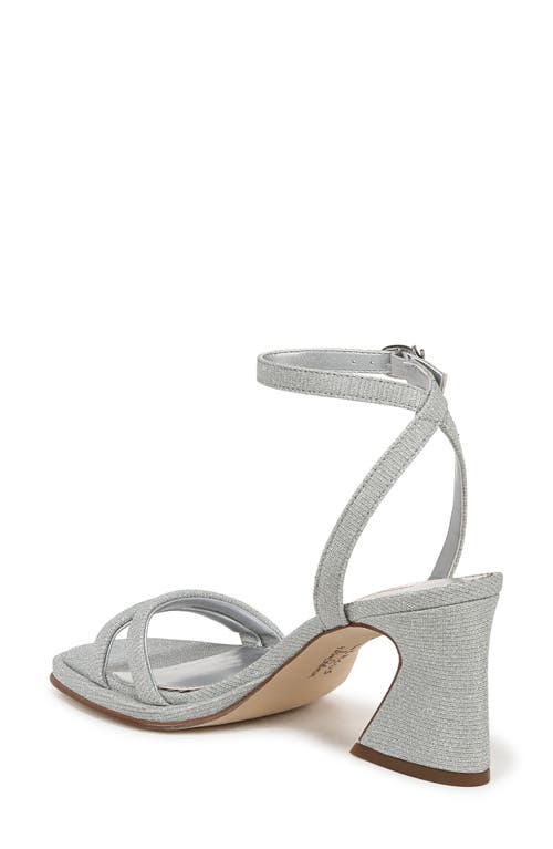 Circus Ny By Sam Edelman Holly Glitz Ankle Strap Sandal In Silver