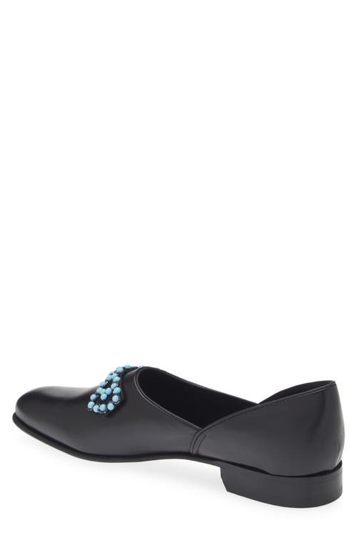 Shop Bode Bowtie House Shoe In Black