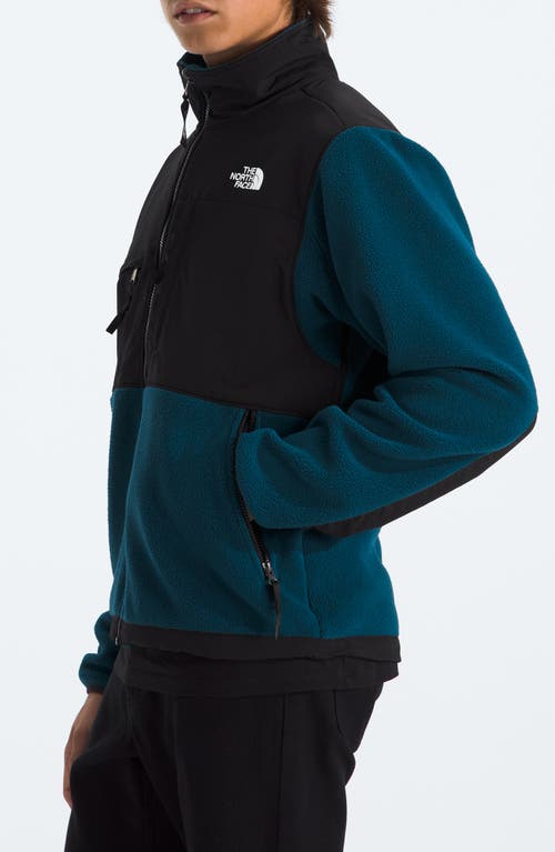 Shop The North Face Retro Denali Jacket In Midnight Petrol/tnf Black