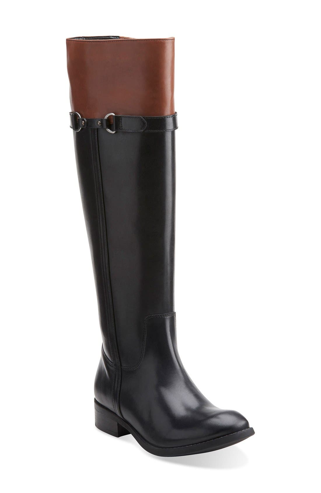 Clarks® 'Pita Topeka' Waterproof Riding Boot (Women) Nordstrom