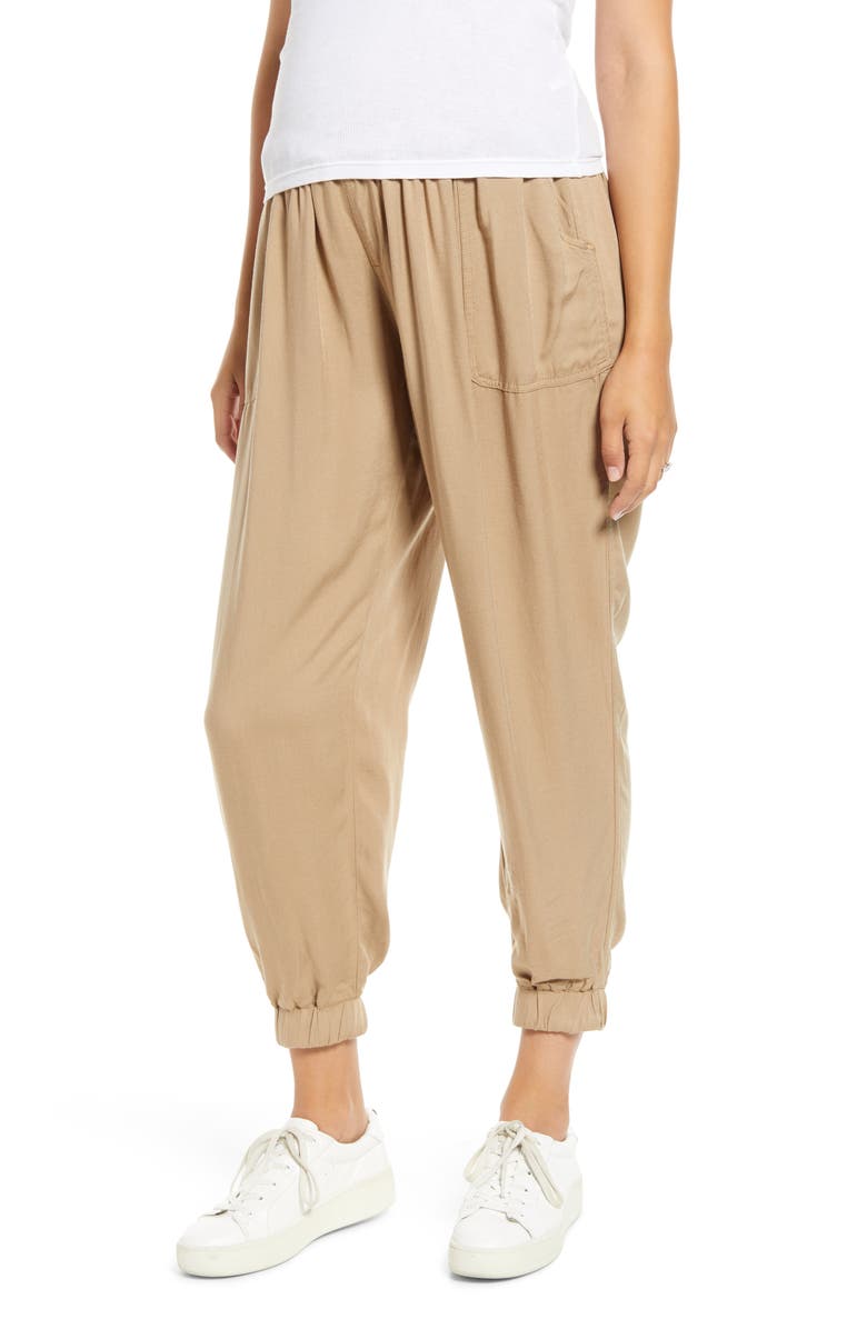 Fourteenth Place Over the Belly Maternity Jogger Pants | Nordstrom