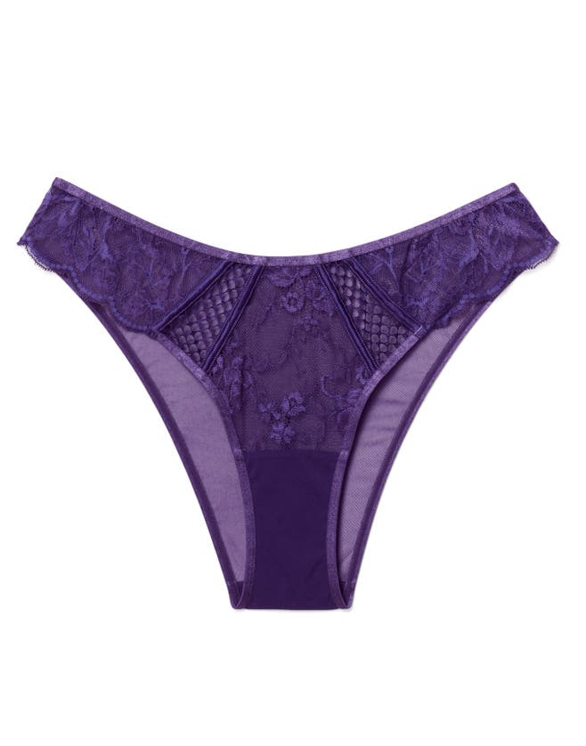 Shop Adore Me Dominika Cheeky Panties In Dark Purple