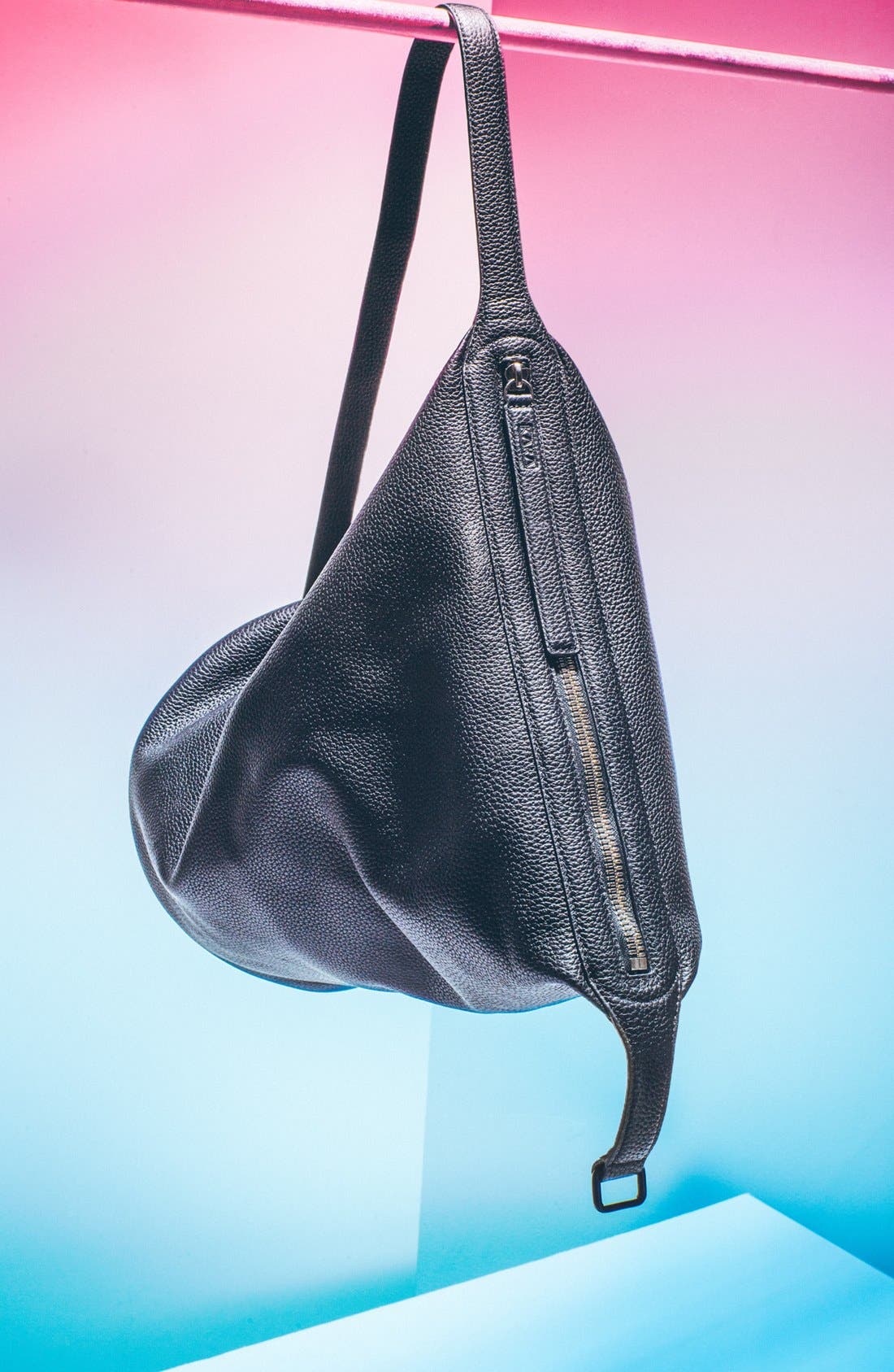 kara leather bucket bag