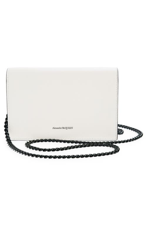 ALEXANDER MCQUEEN MCQUEEN SMALL SKULL LEATHER CROSSBODY BAG 