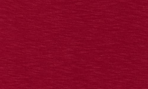 Lucky Brand Lace Trim Henley In Red Bud