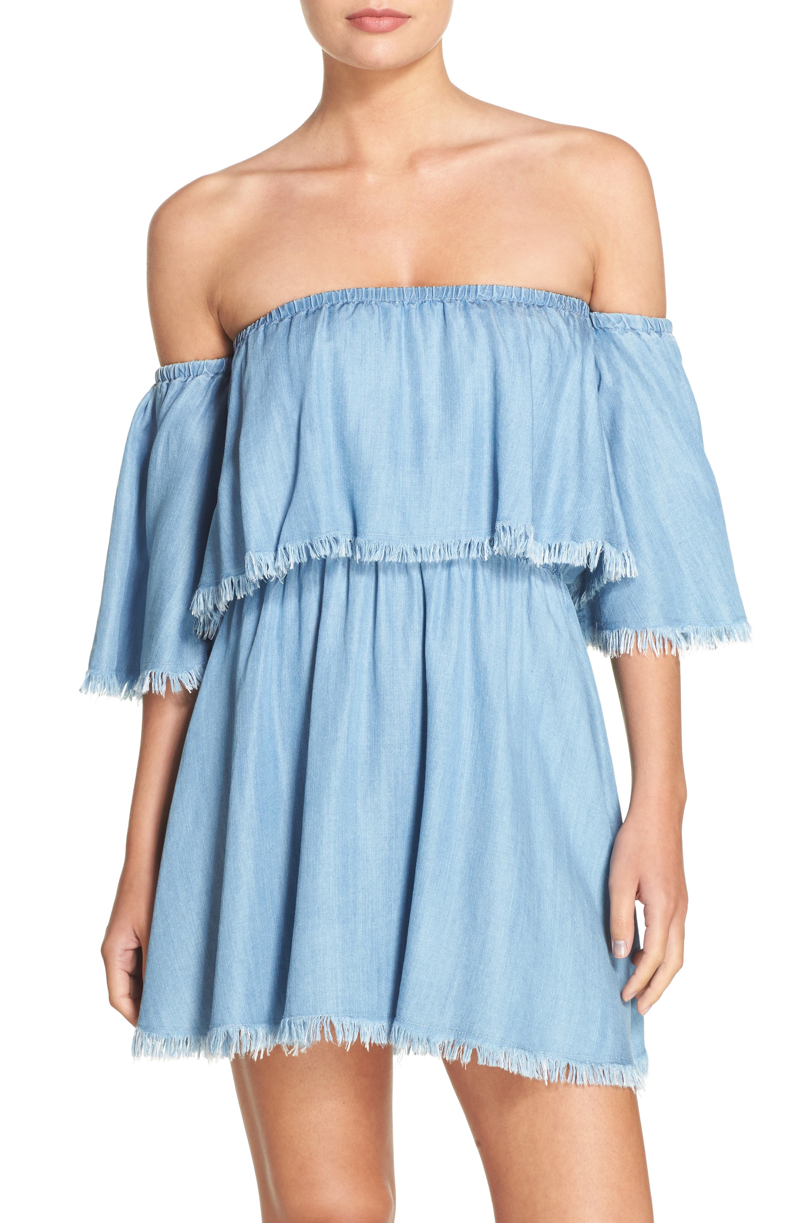 elan off the shoulder dress