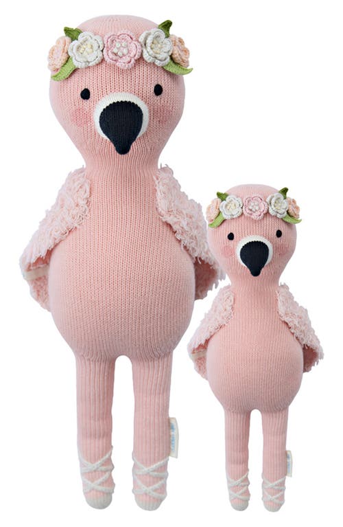 cuddle+kind cuddle + kind Penelope the Flamingo Stuffed Animal in Pink 