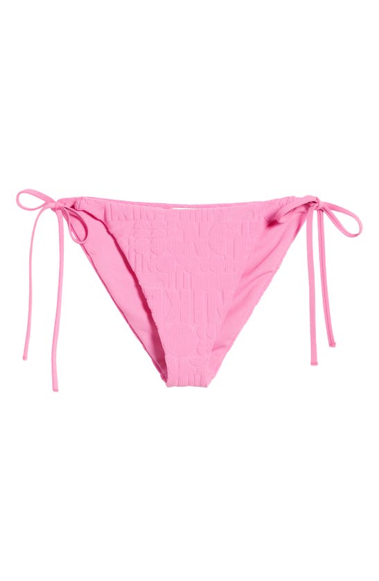 Shop Nike Retro Flow Bikini Bottoms In Playful Pink