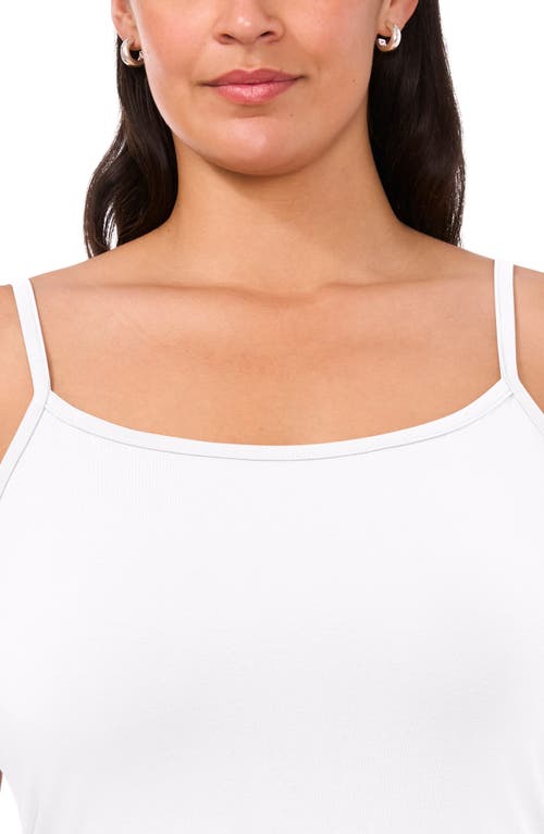 Shop Halogenr Halogen(r) Absolute Stretch Cotton Camisole In Bright White