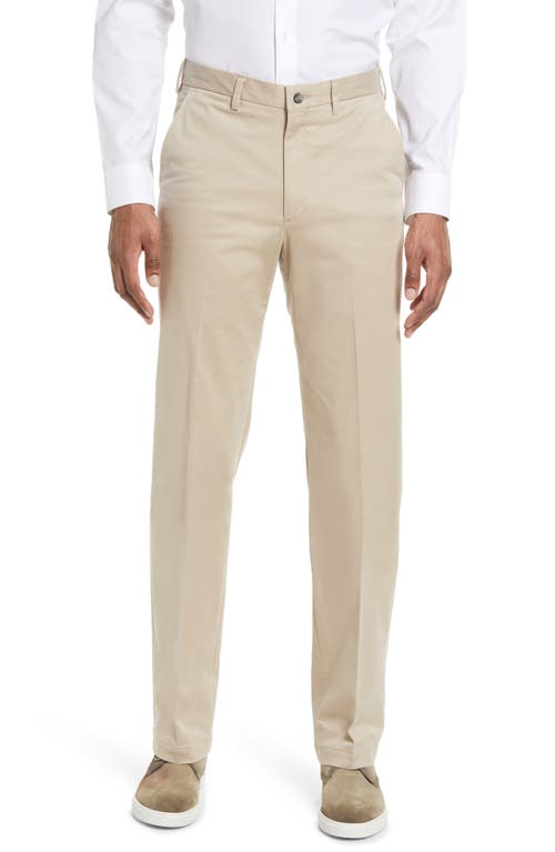 Vintage 1946 Stretch Cotton Flat Front Pants Khaki at Nordstrom,