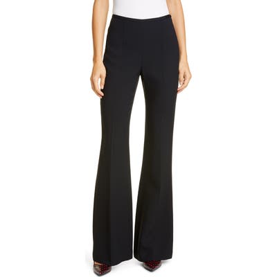Michael Kors Side Zip Flare Leg Pants, Black