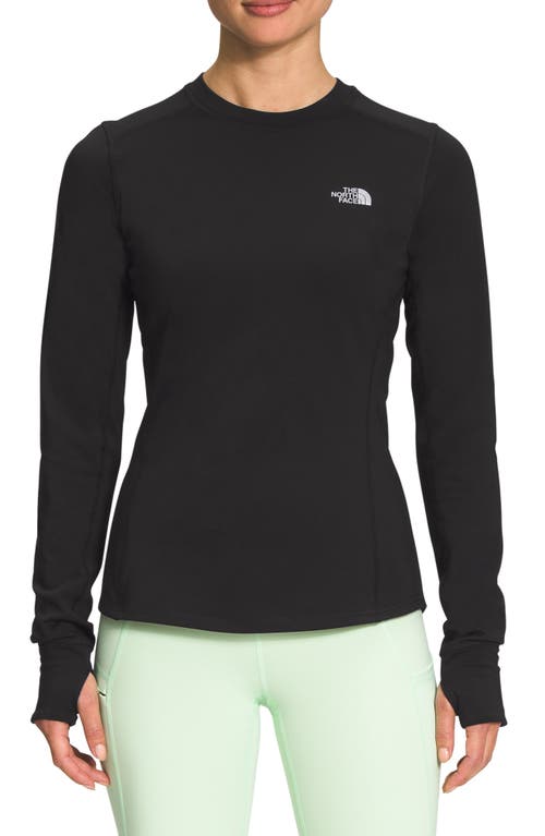 The North Face Winter Warm Essential Crewneck Shirt in Black