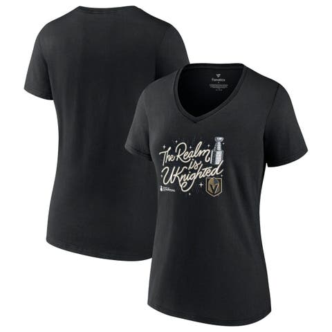 Profile Women's Black San Francisco Giants Plus Wordmark V-Neck T-shirt