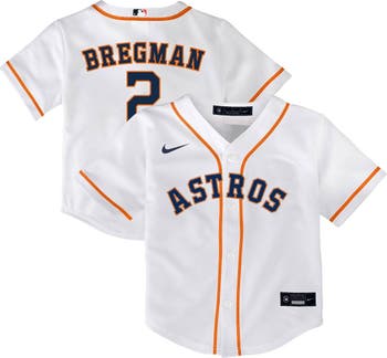 Nike MLB Houston Astros (Alex Bregman) Men's Replica Baseball Jersey