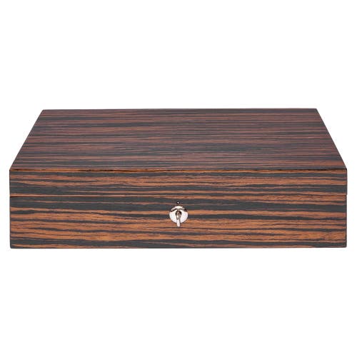 Rapport London Heritage Ten Watch Box In Macassar