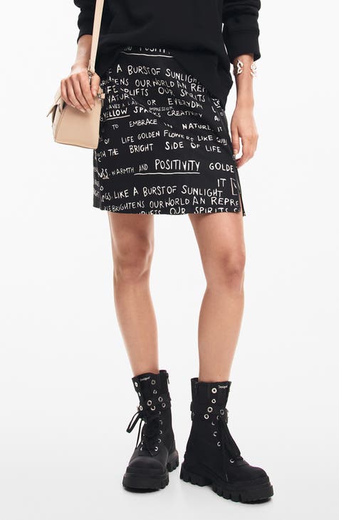 Black mini skirt nordstrom best sale