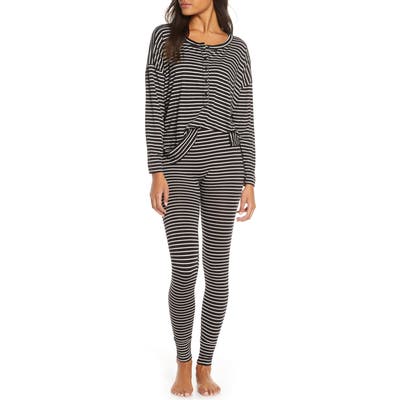 Maison Du Soir Courtney Stripe Pajama Top