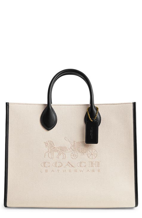 Ace Canvas & Leather Tote