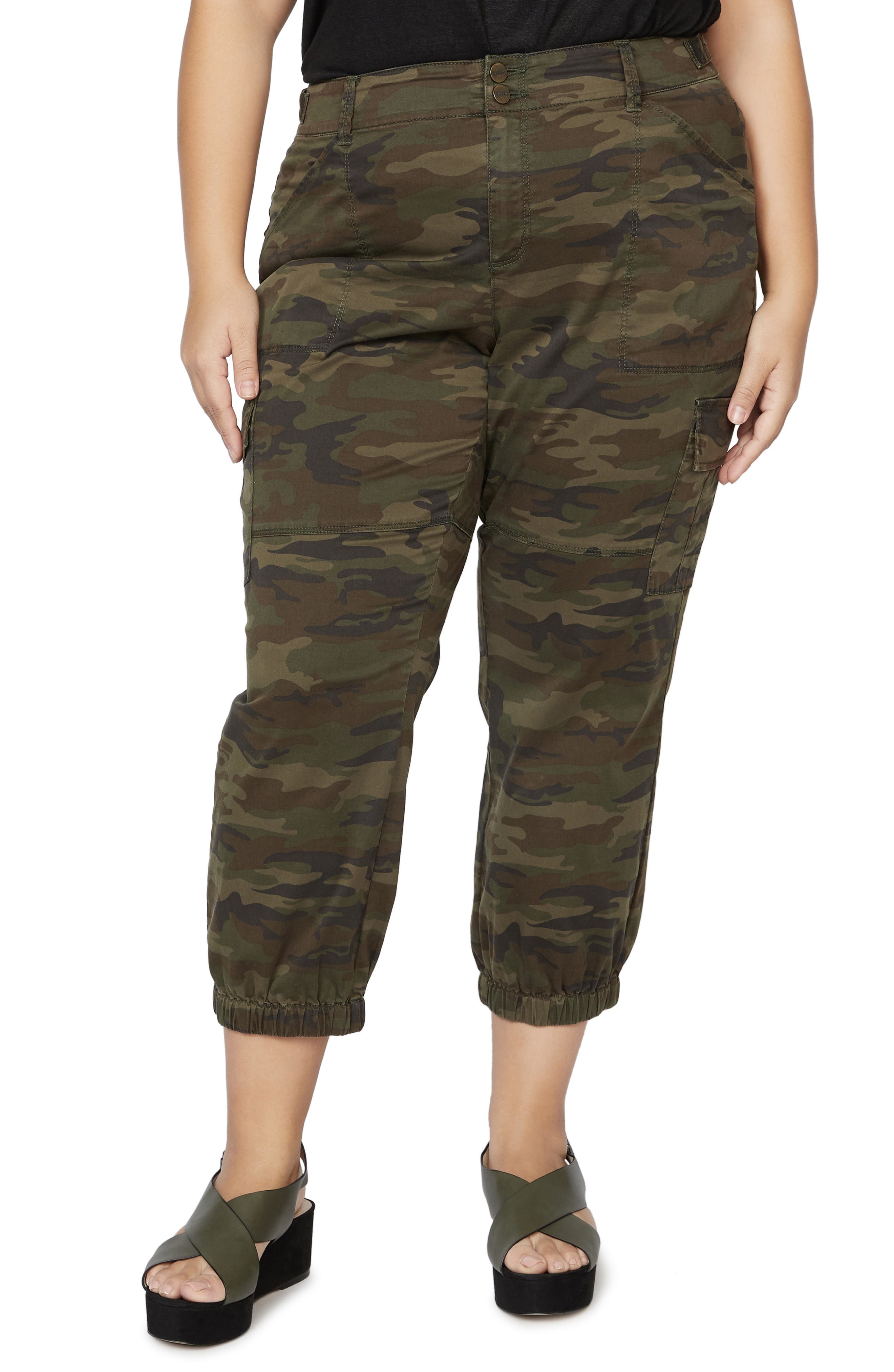 camo shorts womens plus size