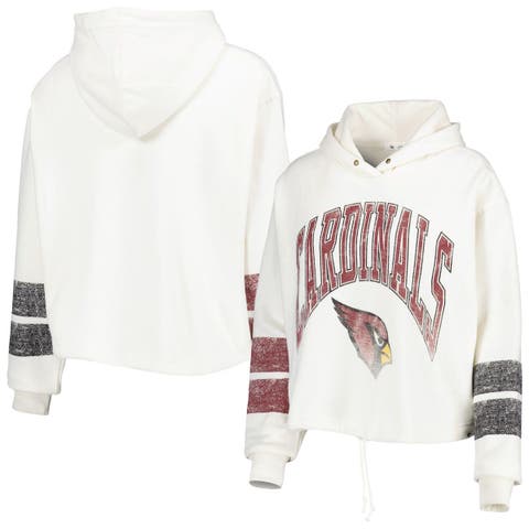 Men's '47 Black Arizona Cardinals Lacer V-Neck Pullover Hoodie Size: Large