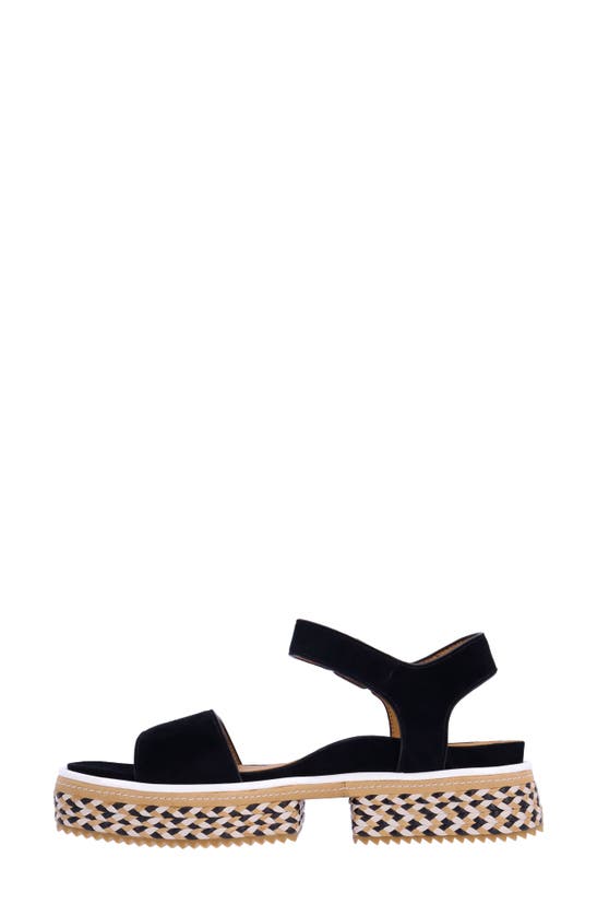 Shop L'amour Des Pieds Dalaney Platform Sandal In Black