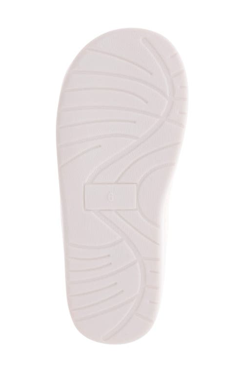 Mia Chill Smiley Genuine Shearling Bootie Slipper In Saige Happy Face
