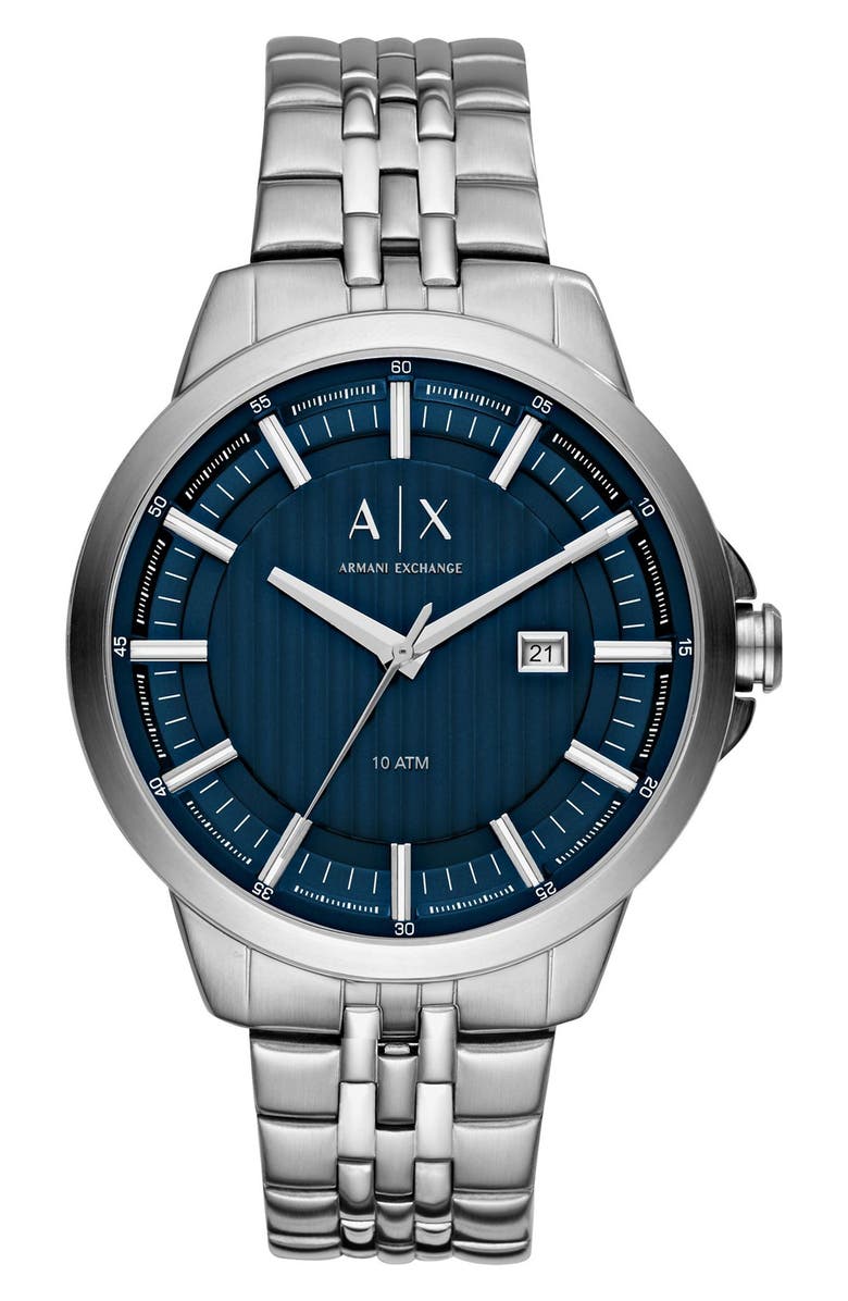 AX Armani Exchange Bracelet Watch, 44mm | Nordstrom