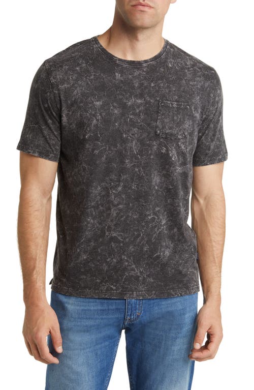Acid Wash T-Shirt in Black