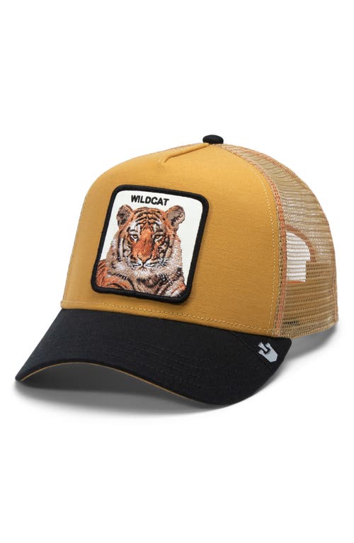 Goorin Bros . The Wildcat Tiger Trucker Hat In Yellow